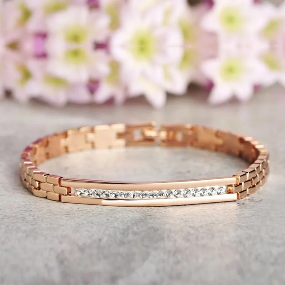 🔥NEW🔥Rose Gold Copper Bracelet